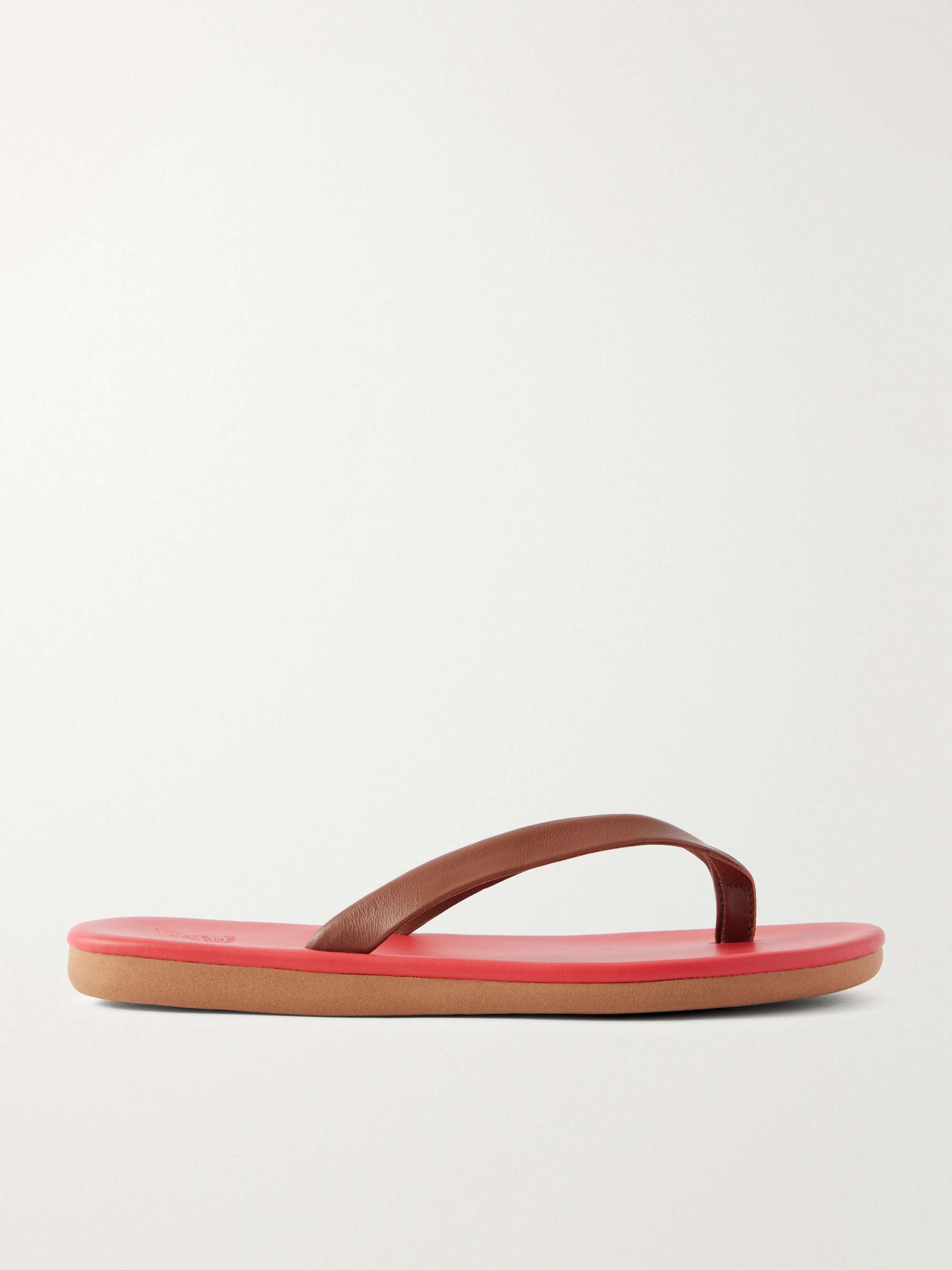 Saionara Leather Flip Flops