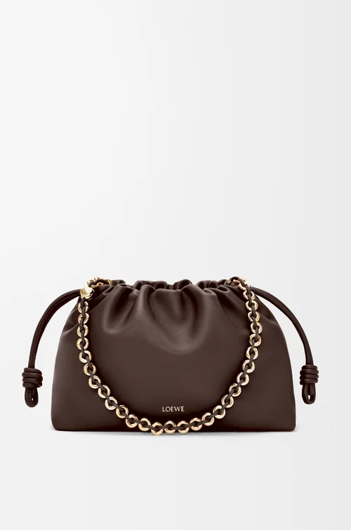 Medium Flamenco Purse in Mellow Nappa Lambskin