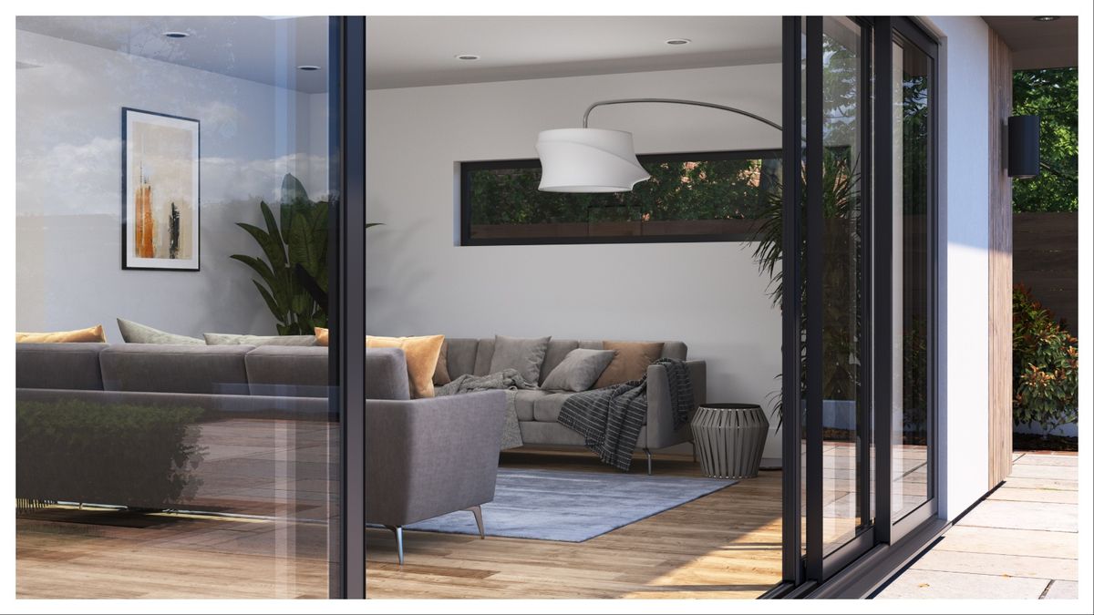 Korniche has refined the Cortizo 4700 sliding patio door to create slimmer sightlines