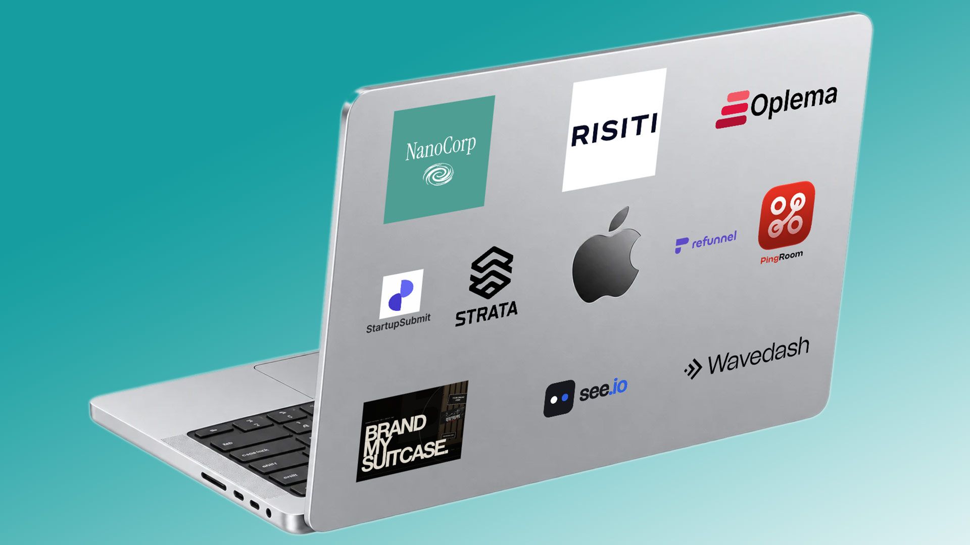 tomshardware.com - Mark Tyson - Ingenious indie hacker funds $3,000 MacBook purchase by selling advertising space on the lid - sticker space auction has already raised 111% of the price of the laptop