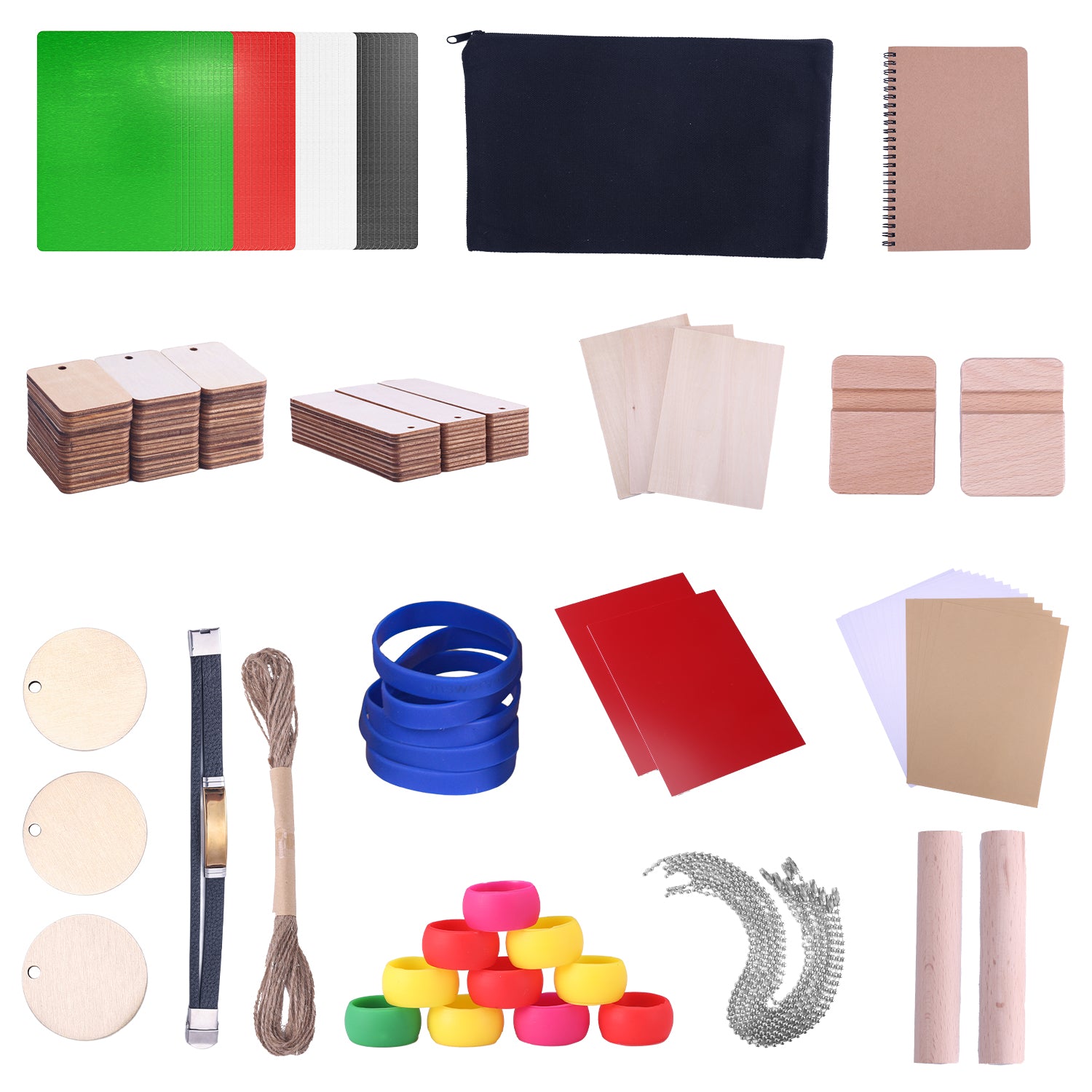 175 Pcs Diy Engraving Material