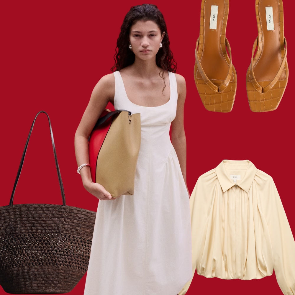 New in products from Mango, Sezane, Toteme, and NEXT