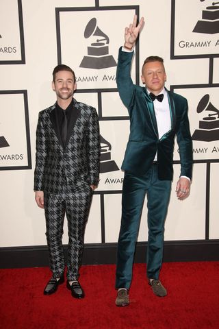 Ryan Lewis And Ben Haggerty At The Grammys 2014
