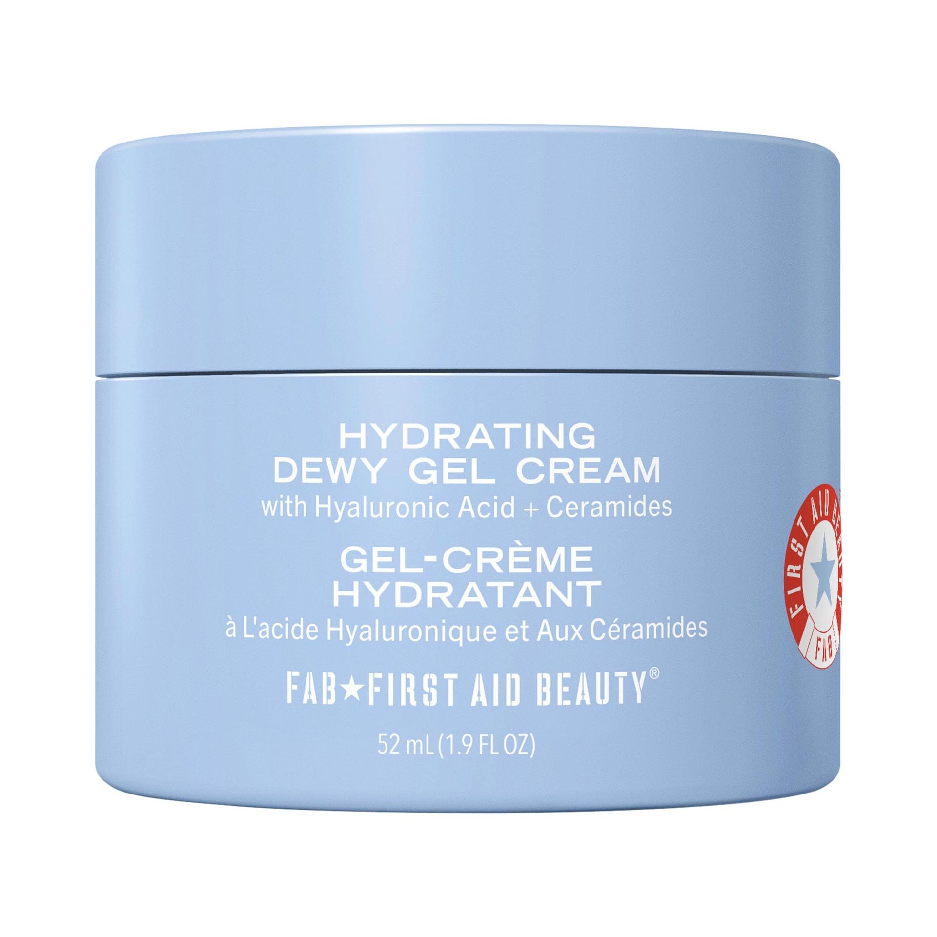 Hydrating Dewy Gel Cream Moisturizer With Hyaluronic Acid + Ceramides