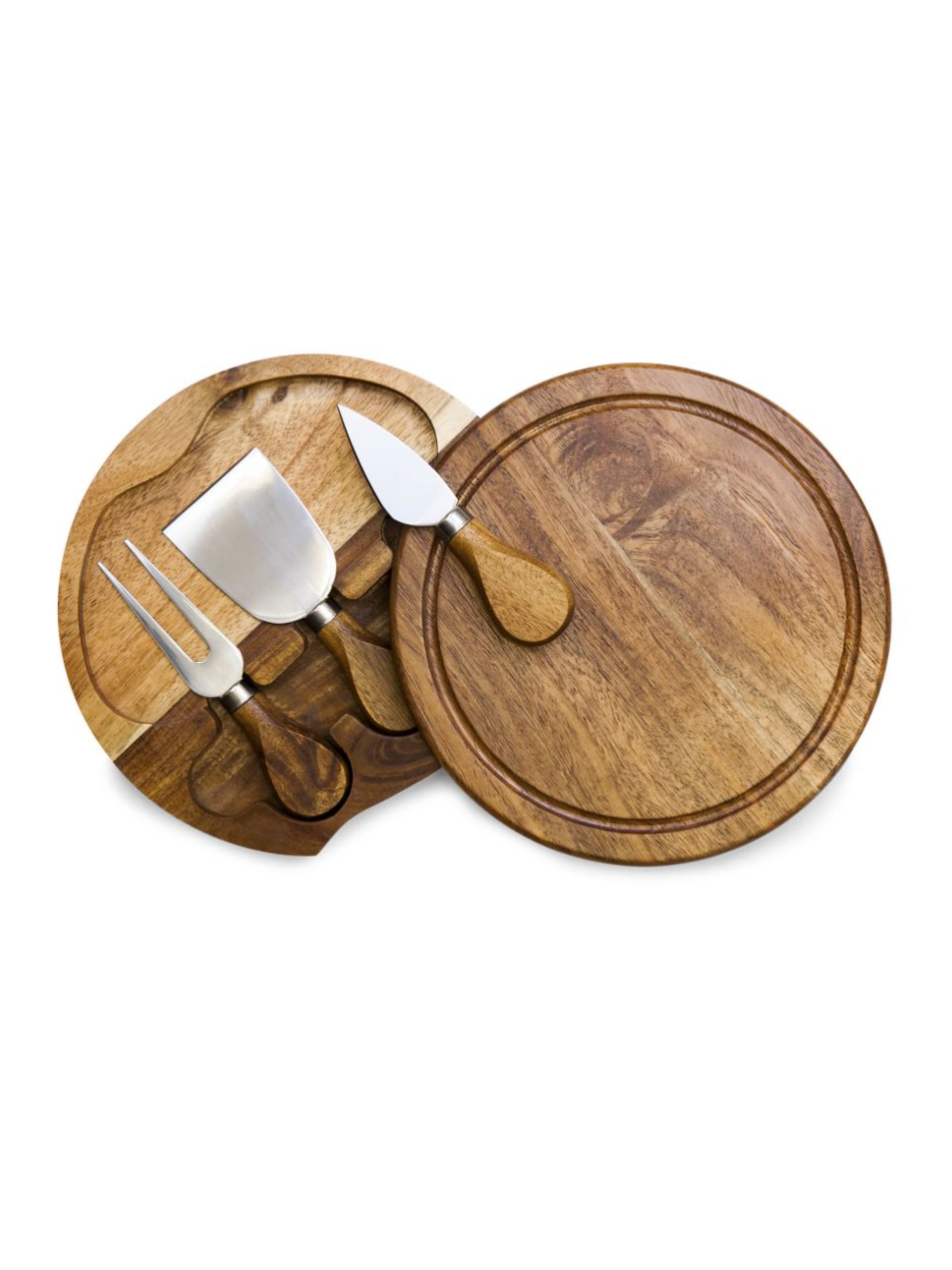 Acacia Wood Charcuterie Board & Tool Set