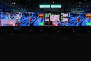U.S. Military’s European Command and Control Room featuring screens from Leyard and Planar.