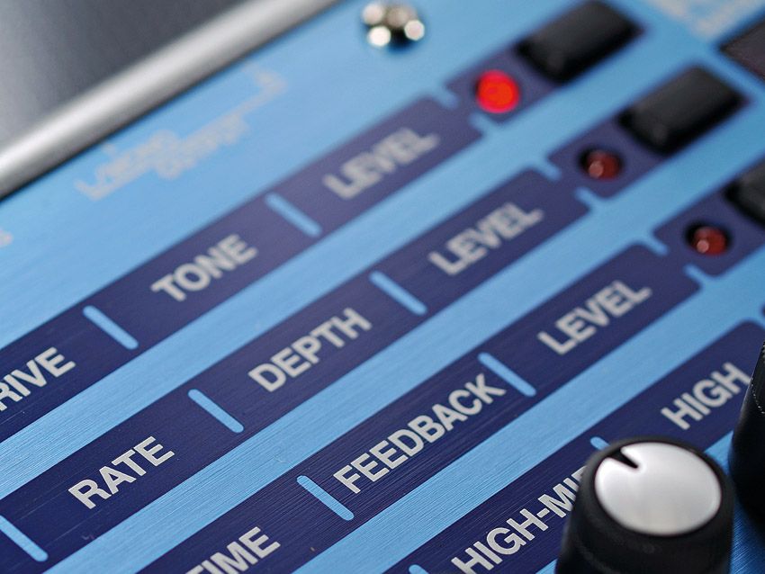 Altering parameters is achieved by simply adjusting the four main knobs