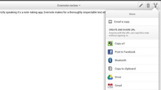 Evernote is already integrated with Google Drive