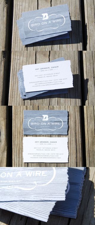 wooden business card designs