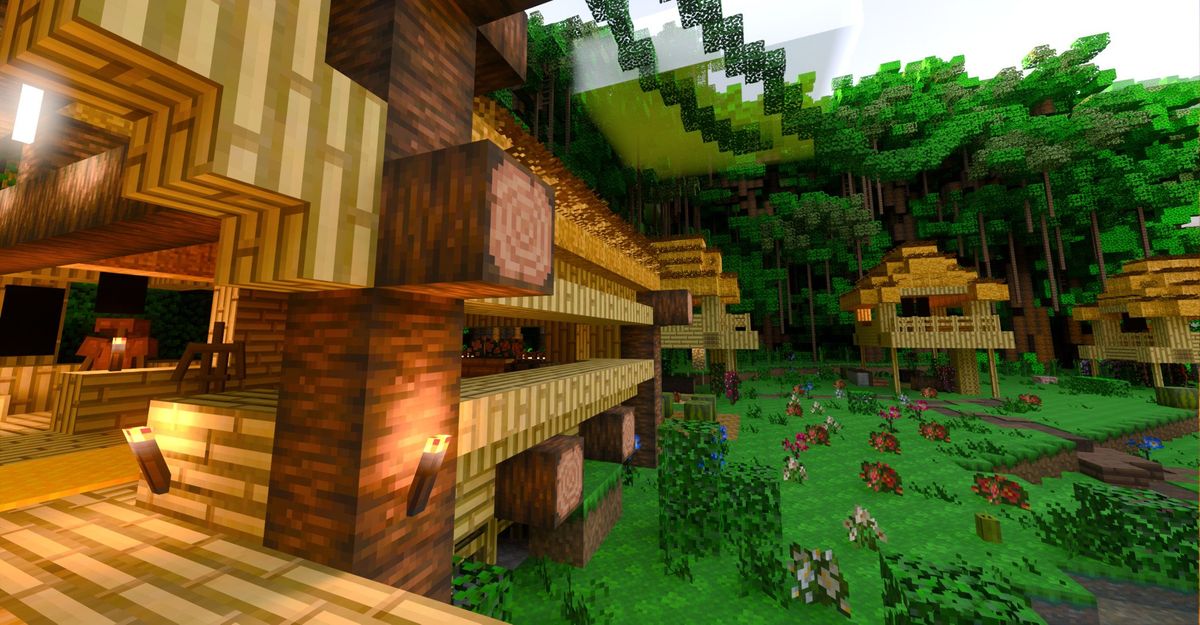 Minecraft RTX Screenshot