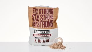 misfits vegan protein powder dark chocolate