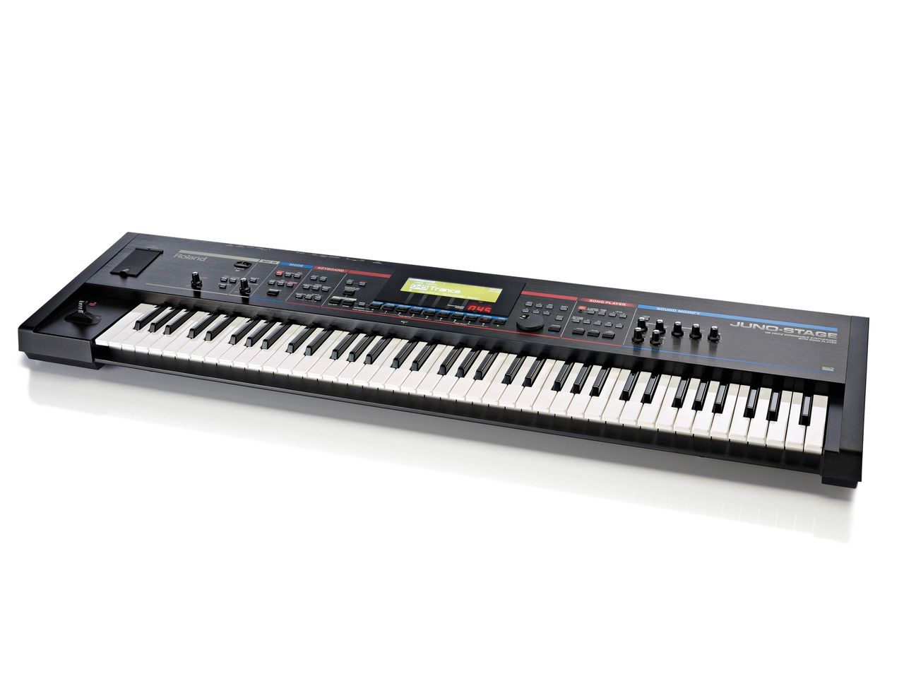 It may be sample-based, but the Stage shares its look with the original analogue Junos.