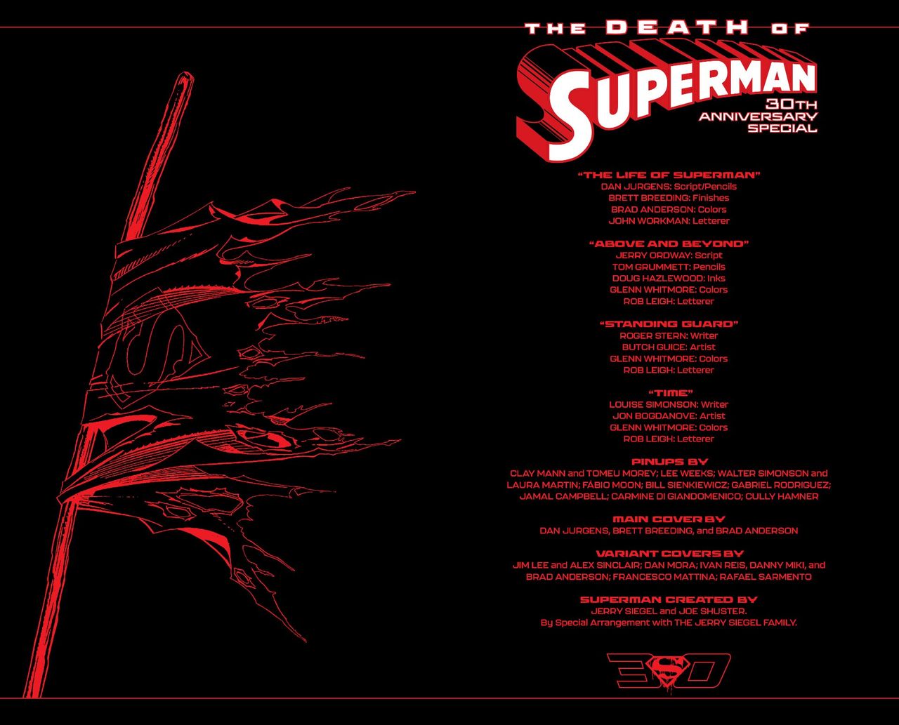 The Death of Superman 30th Anniversary Special #1