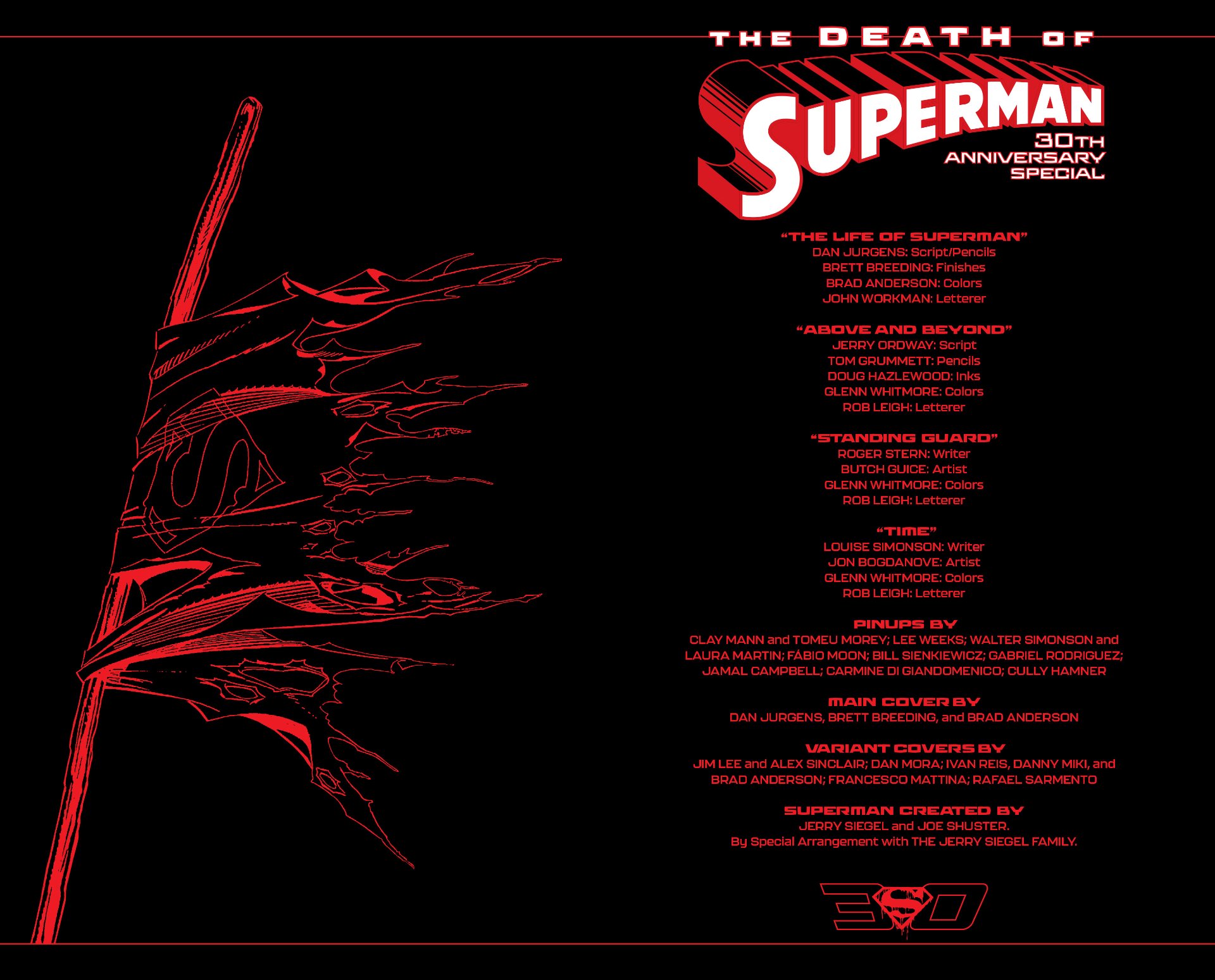 The Death of Superman 30th Anniversary Special #1