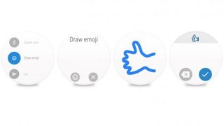 Android Wear emojis