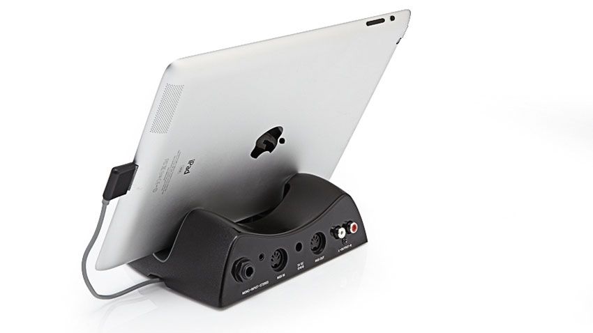 On the back of the unit there are phono outputs, mono 1&frasl;4" and stereo 3.5mm inputs and MIDI DIN I/O
