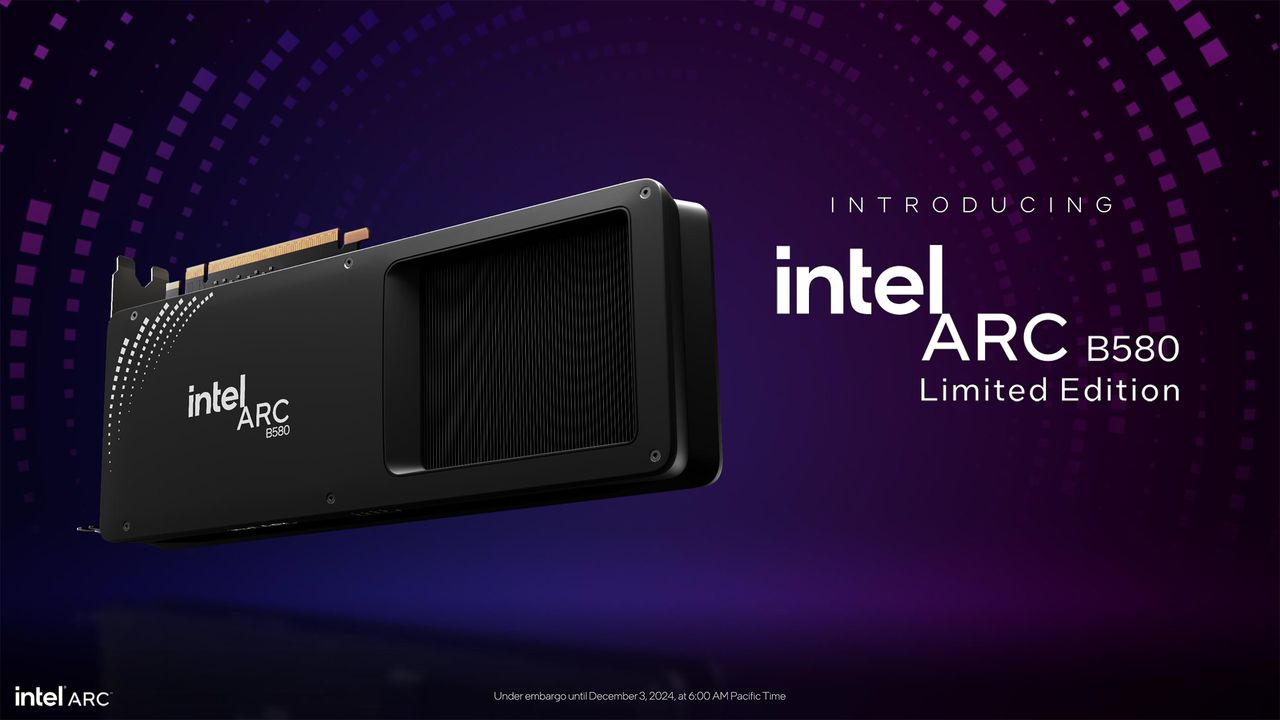 Intel Arc Battlemage B580 and B570
