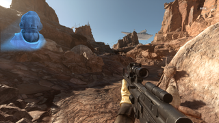 Battlefront with all graphics settings on 'Low.'