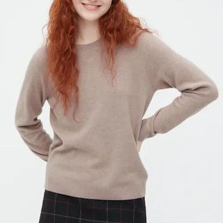 cashmere crew neck sweater