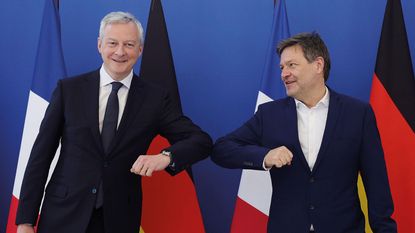 Bruno Le Maire and Robert Habeck 