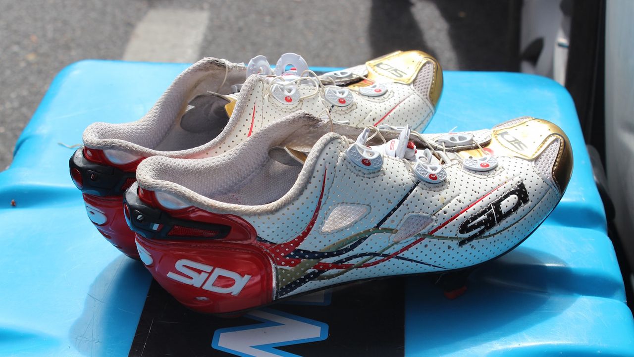 A closer look at Bahrain-Merida's custom Sidi Shots