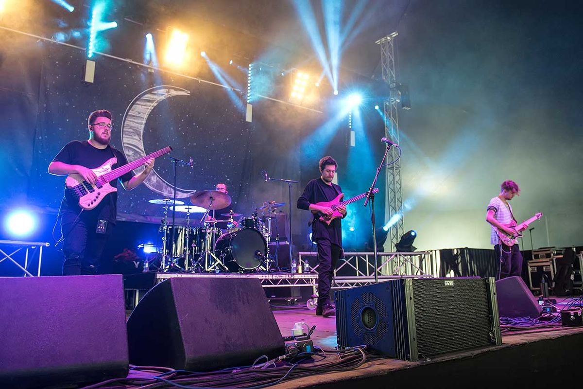Plini performing live