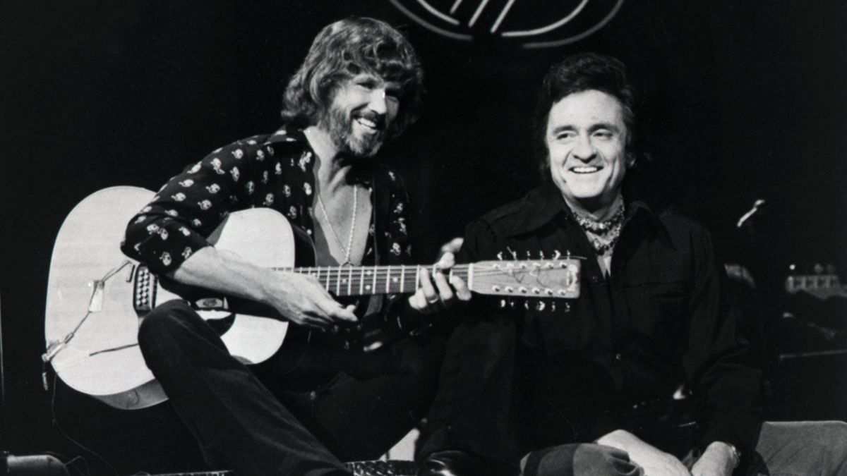 I'm not gonna record until you come up there!” Kris Kristofferson tells how Johnny Cash defended him when he was a recording studio janitor | GuitarPlayer