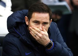 Frank Lampard is suffering with a bug
