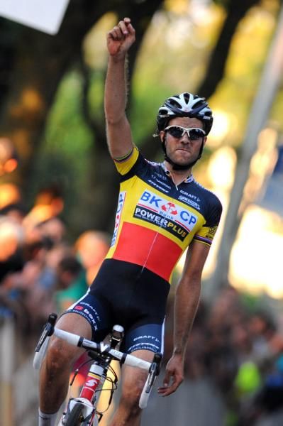 Niels Albert (BKCP Powerplus) wins a fast, hot and dry 'cross in Kalmthout