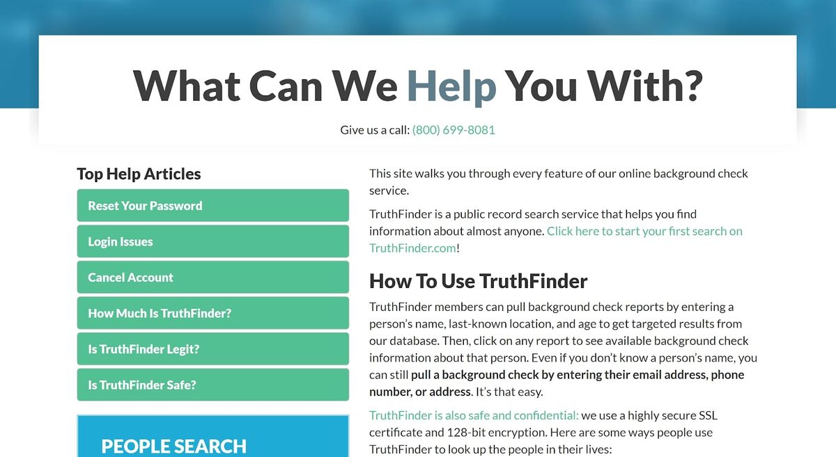 TruthFinder TechRadar