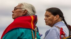 A pair of Native American men 