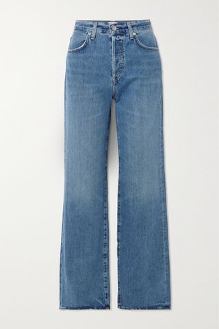 + Net Sustain Annina High-Rise Wide-Leg Organic Jeans
