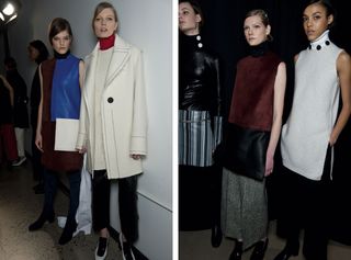 Edun's collection modelled by females