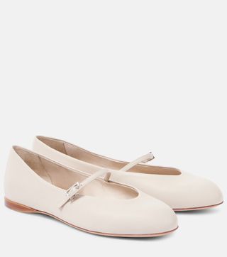 Leather Ballet Flats