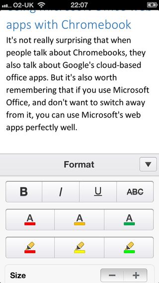 Office Mobile for Office 365 subscribers is free