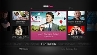 iPlayer's interface is particularly good on tablets, as you can see from this 2012 screenshot