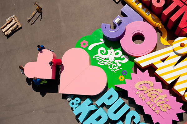3D type installation