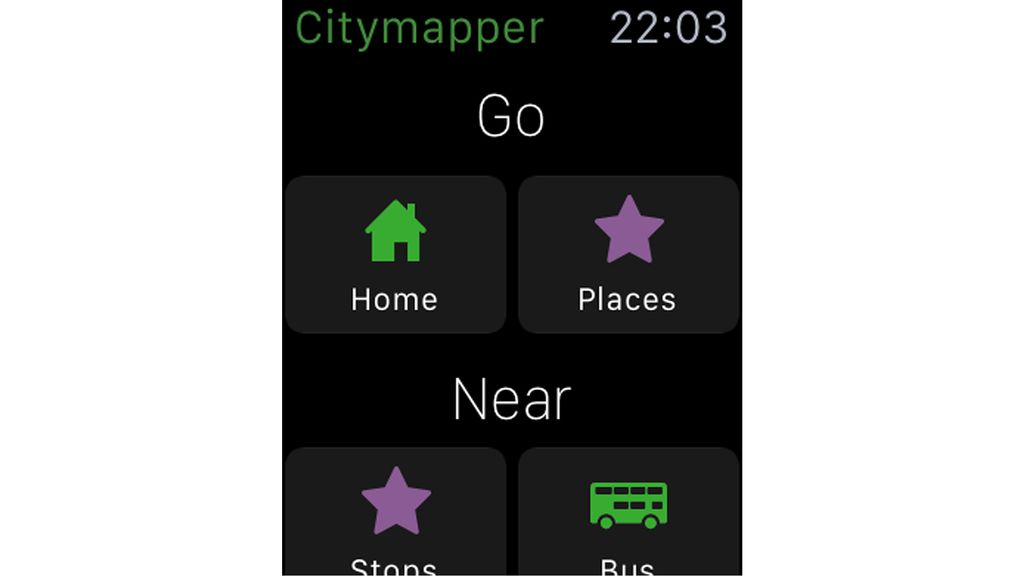 citymapper on apple watch