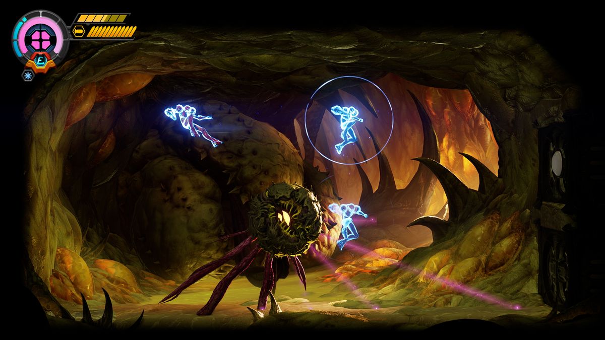 Metroid Ravenous gameplay screenshot captured on Nintendo Switch 2
