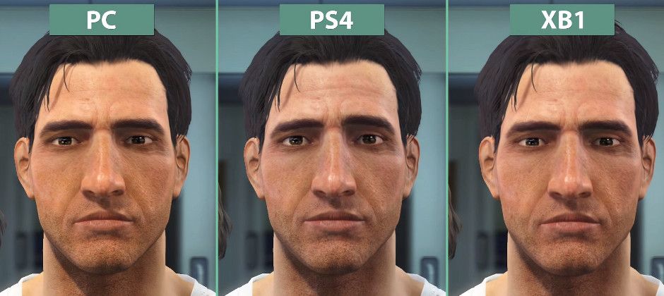 Arne fuzzy Bryde igennem Fallout 4 graphics comparison puts PC, PS4, and Xbox One side by side |  GamesRadar+