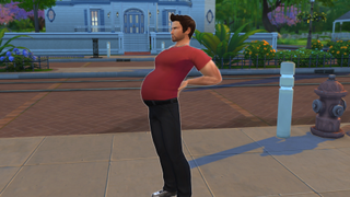 Sims 4 Pregnant Man