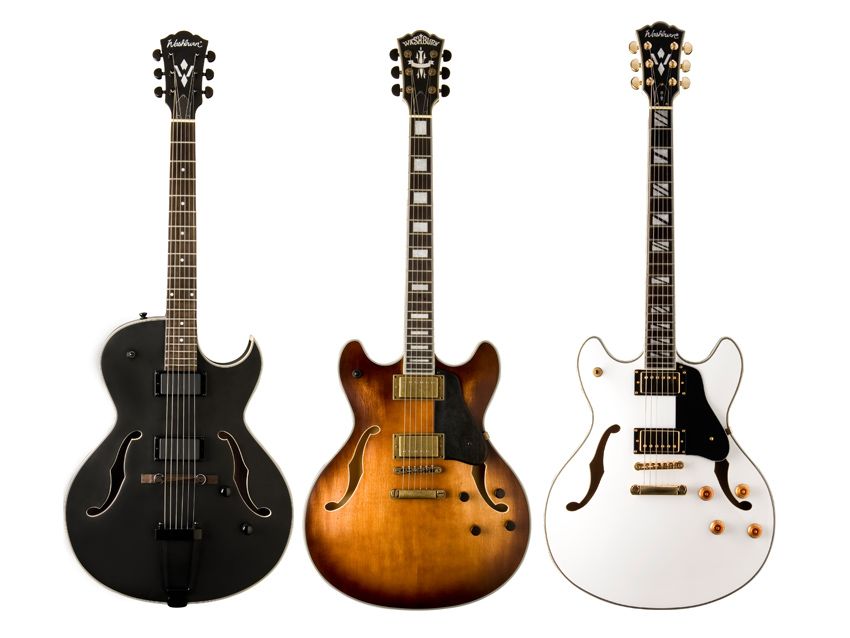 Washburn Guitars debuts new models and colours in popular HB Hollow