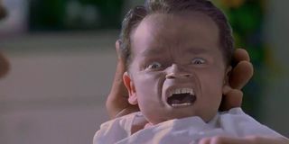 Arnold Schwarzenegger as a baby from Junior (1994)
