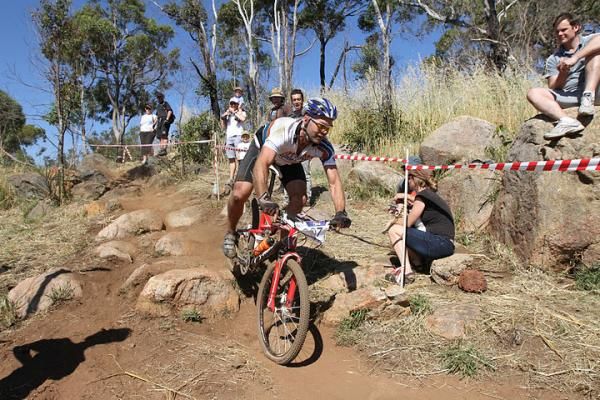 Damon Willmore in first among the master men