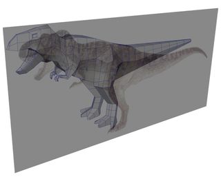 How to create a realistic 3D dinosaur