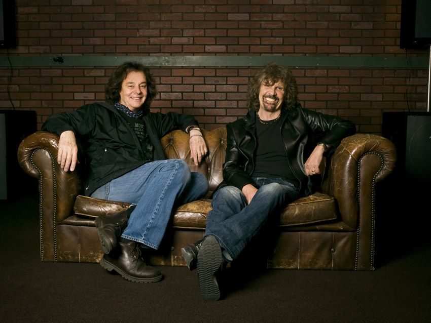 Colin Blunstone (l) and Rod Argent (r)