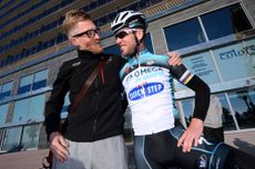 Brian Holm and Mark Cavendish
