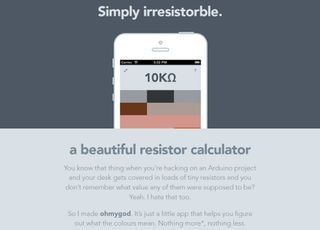 ohmygod is an app that helps you figure out what the colours on a resistor mean