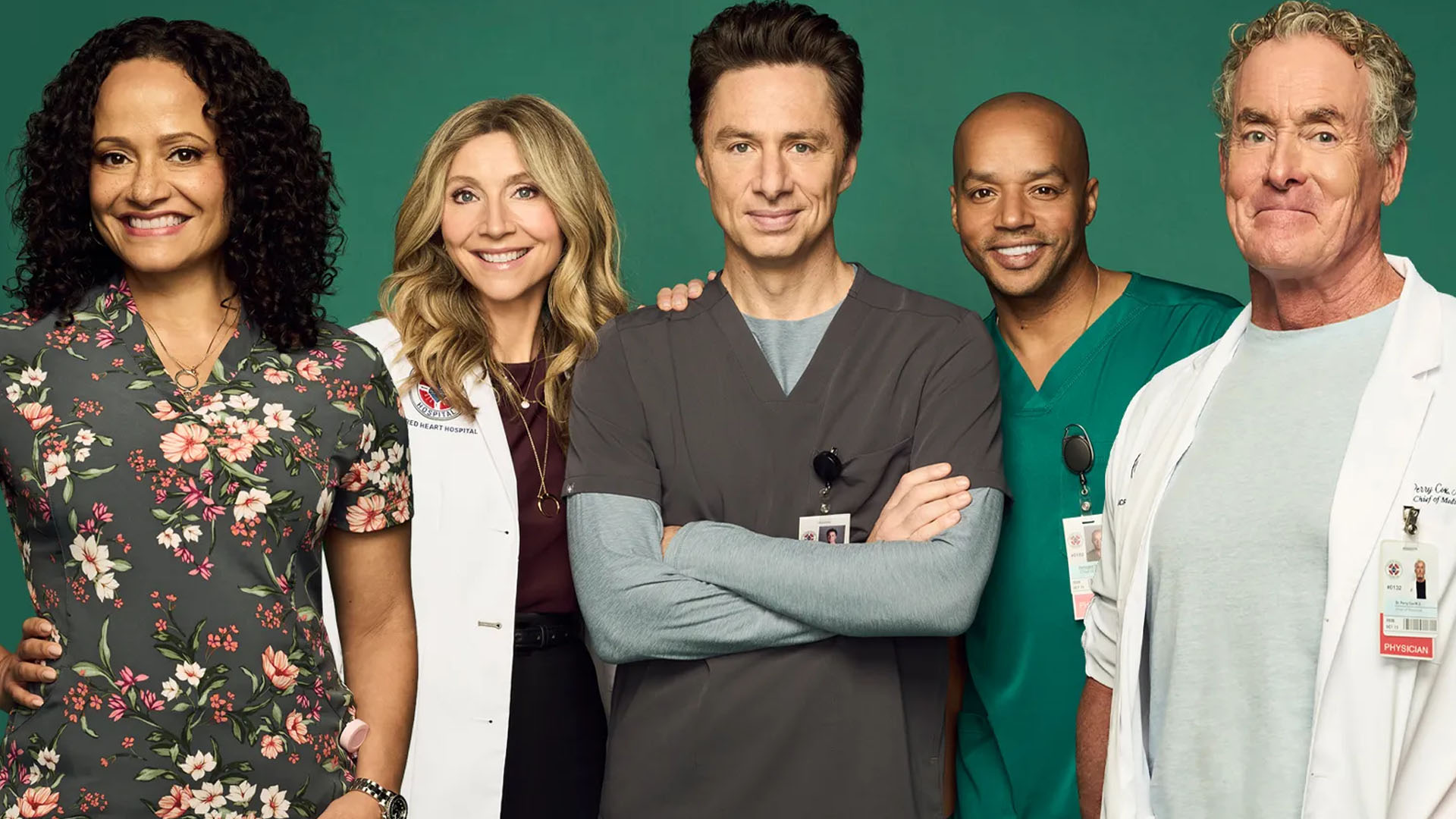 Scrubs season 10 poster.