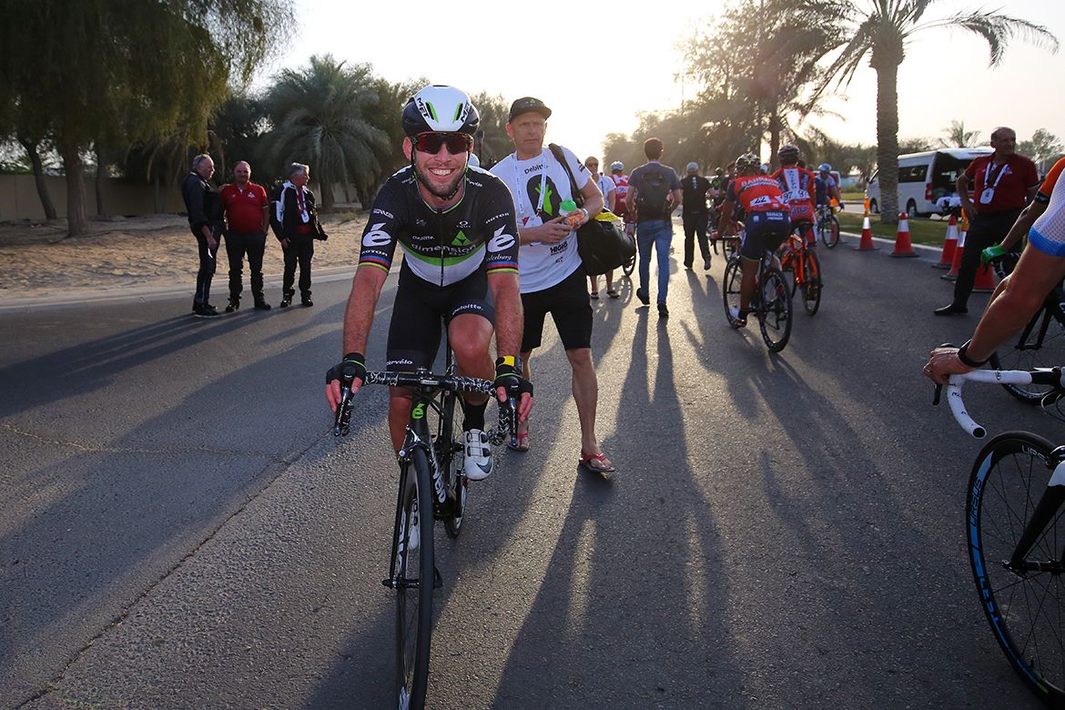 A very happy Mark Cavendish